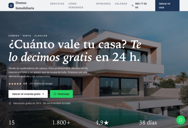 demo web inmobiliaria
